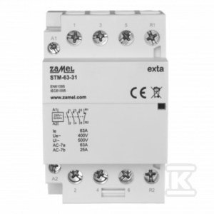 STYCZNIK 63A 3XNO+1XNC STM-63-31 ZAMEL