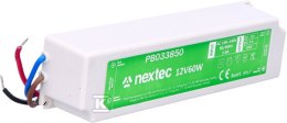 ZASILACZ LED IP67 / 12V / 5A / 60W NEXTEC