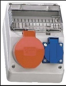 ZEST.ZASIL.25A GN.16A 3P+N+Z,10/16A 2P+Z POLAM-NAKŁO