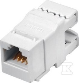 GNIAZDO KEYSTONE RJ45 UTP KAT. 6 Q-LANTEC