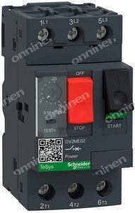 GV2ME02-'WYŁ.SILNIK.MAGN-TERM.0,16-0,25 SCHNEIDER ELECTRIC