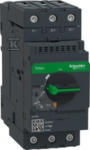 GV3P65-WYŁ.SILNIK.48-65A,NAPĘD OBROTOW SCHNEIDER ELECTRIC