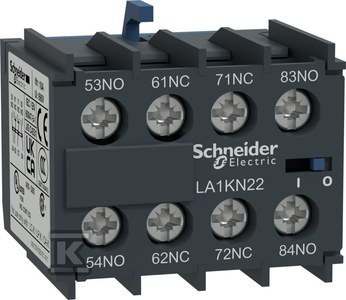 LA1KN22-STYKI 2NO+2NZ LC1/LP1-K PRZEDNIE SCHNEIDER ELECTRIC