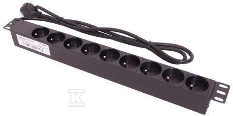 LISTWA ZASILAJĄCA 19" 9X230V SECURITYNET