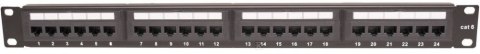 PANEL KATEGORII 6 UTP 19" 1U, 24XRJ45 SECURITYNET