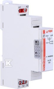 PRZEKAŹNIK INSTALACYJNY RPI-1P-D12 RELPOL