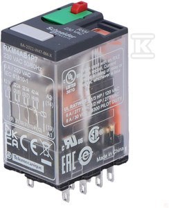 RXM4AB1P7-PRZEK.POM.4C/O.6A.230VAC SCHNEIDER ELECTRIC