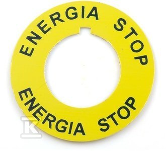 TABL.ALUM.ST22-SP22 "ENERGIA STOP" SPAMEL