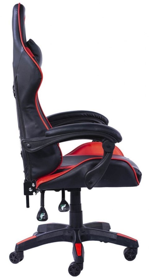 ..Fotel obrotowy gamingowy HERO RED PU Prototype ..Fotel obrotowy gamingowy HERO RED PU Prototype