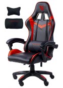 ..Fotel obrotowy gamingowy HERO RED PU Prototype
