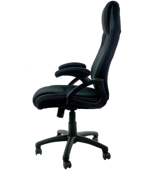 Fotel obrotowy CARRERA L Black Fabric OUTLET Lugano Fotel obrotowy CARRERA L Black Fabric OUTLET Lugano