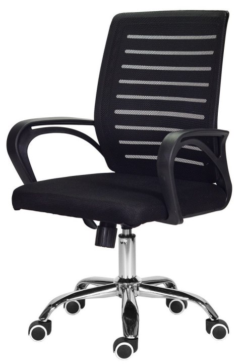 Fotel obrotowy do biurka ARNO BLACK MESH Lugano Fotel obrotowy do biurka ARNO BLACK MESH Lugano