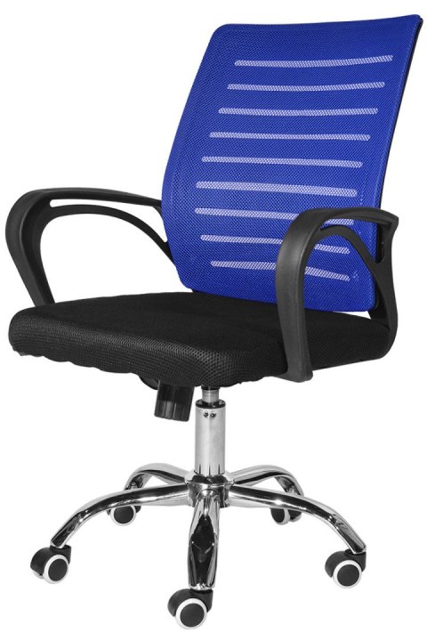 Fotel obrotowy do biurka ARNO BLUE MESH Lugano Fotel obrotowy do biurka ARNO BLUE MESH Lugano