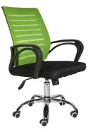 Fotel obrotowy do biurka ARNO GREEN MESH Lugano