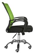 Fotel obrotowy do biurka ARNO GREEN MESH Lugano