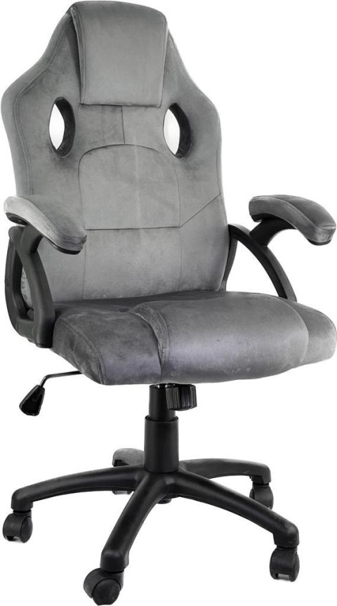 Fotel obrotowy do biurka CARRERA L ALCANTARA GREY Lugano Fotel obrotowy do biurka CARRERA L ALCANTARA GREY Lugano