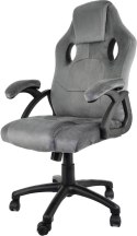 Fotel obrotowy do biurka CARRERA L ALCANTARA GREY Lugano