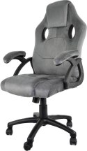 Fotel obrotowy do biurka CARRERA L ALCANTARA GREY OUTLET Lugano