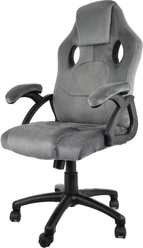 Fotel obrotowy do biurka CARRERA L ALCANTARA GREY OUTLET Lugano Fotel obrotowy do biurka CARRERA L ALCANTARA GREY OUTLET Lugano
