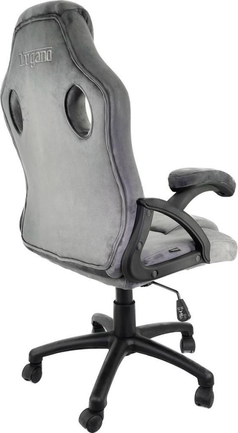 Fotel obrotowy do biurka CARRERA L ALCANTARA GREY OUTLET Lugano Fotel obrotowy do biurka CARRERA L ALCANTARA GREY OUTLET Lugano