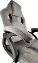 Fotel obrotowy do biurka CARRERA L ALCANTARA GREY OUTLET Lugano