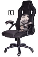 Fotel obrotowy do biurka CARRERA L ARMY FABRIC Lugano