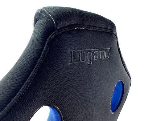 Fotel obrotowy do biurka CARRERA L BLUE FABRIC Lugano Fotel obrotowy do biurka CARRERA L BLUE FABRIC Lugano