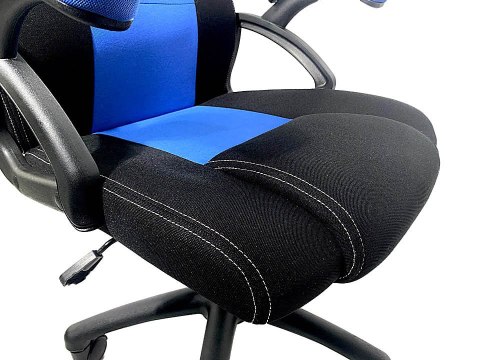 Fotel obrotowy do biurka CARRERA L BLUE FABRIC Lugano Fotel obrotowy do biurka CARRERA L BLUE FABRIC Lugano
