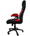Fotel obrotowy do biurka CARRERA L RED FABRIC Lugano