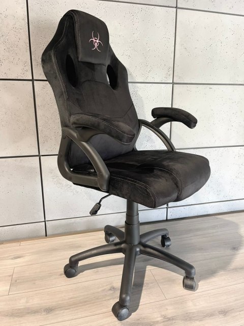 Fotel obrotowy do biurka CARRERA M ALCANTARA BLACK STAR OUTLET Lugano Fotel obrotowy do biurka CARRERA M ALCANTARA BLACK STAR OUTLET Lugano