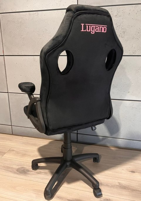 Fotel obrotowy do biurka CARRERA M ALCANTARA BLACK STAR OUTLET Lugano Fotel obrotowy do biurka CARRERA M ALCANTARA BLACK STAR OUTLET Lugano