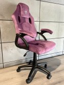 Fotel obrotowy do biurka CARRERA M ALCANTARA PURPLE Lugano