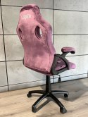 Fotel obrotowy do biurka CARRERA M ALCANTARA PURPLE Lugano