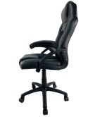 Fotel obrotowy do biurka CARRERA M BLACK PU II GATUNEK Lugano