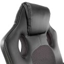 Fotel obrotowy do biurka CARRERA M BLACK PU II GATUNEK Lugano