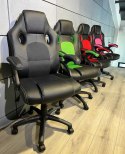 Fotel obrotowy do biurka CARRERA M BLACK PU II GATUNEK Lugano
