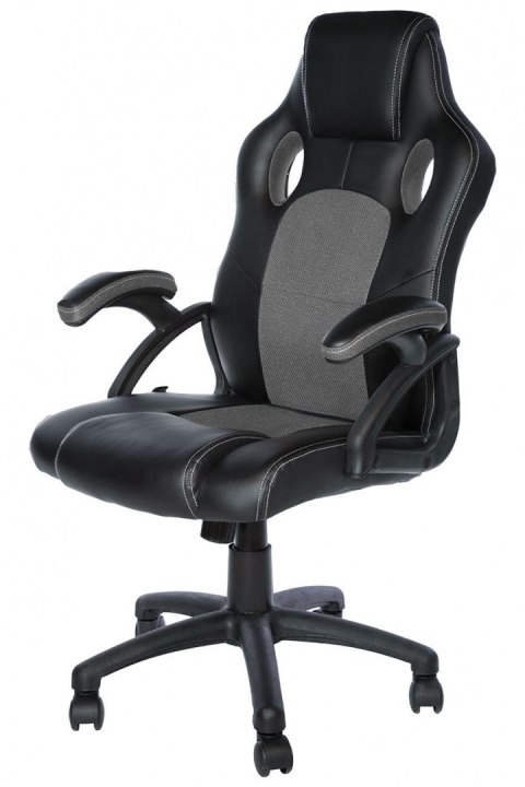 Fotel obrotowy do biurka CARRERA M GRAPHITE PU II GATUNEK Lugano Fotel obrotowy do biurka CARRERA M GRAPHITE PU II GATUNEK Lugano