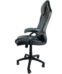 Fotel obrotowy do biurka CARRERA M GRAPHITE PU II GATUNEK Lugano
