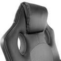 Fotel obrotowy do biurka CARRERA M GRAPHITE PU II GATUNEK Lugano