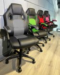 Fotel obrotowy do biurka CARRERA M GRAPHITE PU II GATUNEK Lugano