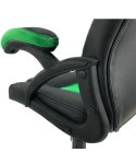 Fotel obrotowy do biurka CARRERA M GREEN PU Lugano