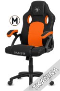 Fotel obrotowy do biurka CARRERA M ORANGE FABRIC Lugano