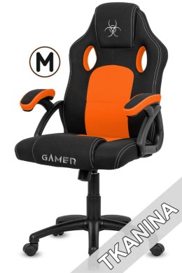 Fotel obrotowy do biurka CARRERA M ORANGE FABRIC Lugano