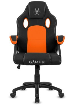 Fotel obrotowy do biurka CARRERA M ORANGE FABRIC Lugano