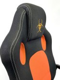 Fotel obrotowy do biurka CARRERA M ORANGE FABRIC Lugano