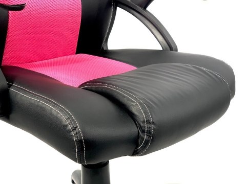 Fotel obrotowy do biurka CARRERA M PINK PU Lugano Fotel obrotowy do biurka CARRERA M PINK PU Lugano