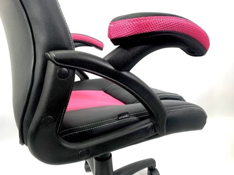 Fotel obrotowy do biurka CARRERA M PINK PU Lugano Fotel obrotowy do biurka CARRERA M PINK PU Lugano