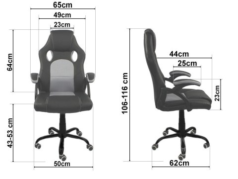 Fotel obrotowy do biurka CARRERA M STONE FABRIC Lugano Fotel obrotowy do biurka CARRERA M STONE FABRIC Lugano
