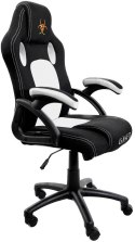 Fotel obrotowy do biurka CARRERA M WHITE FABRIC Lugano