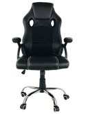 Fotel obrotowy do biurka CARRERA PRO BLACK II GATUNEK Lugano